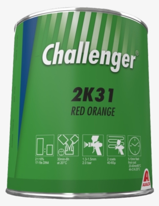 Challenger Topcoat 2k31 Red Orange - Challenger