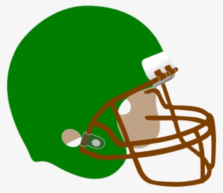Kelly Green Football Helmet
