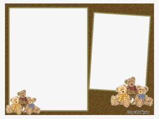 Molduras Png Para Varias Fotos - Love Bears