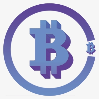 Weighs On The Line - Blue Bitcoin Transparent