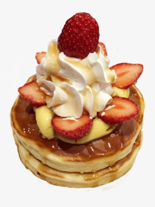 Food Png Tumblr - Strawberry Pancakes Transparent