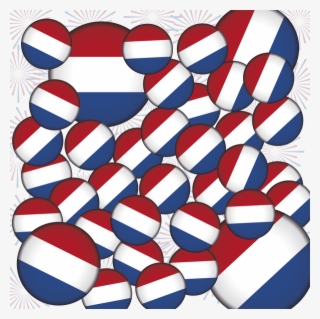 Netherlands Flag Printed Bandana - Soccer Ball