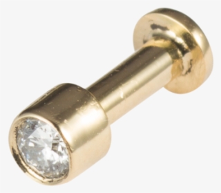 Labret-stecker Mit Brillant - Shower Rod