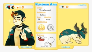 Pokemon Amie- Vinny Romand By Bloodypunkred - Cartoon