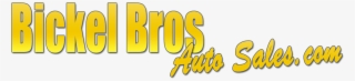 Bickel Bros Auto Sales, Inc - Graphics