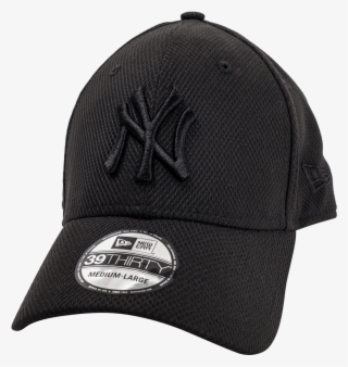 New Era Casquette 39/30 Ny Diamond Noire - Baseball Cap