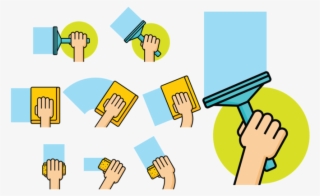 Vector Hand Wipe Icon - Hand Wiping Icon