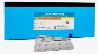 Asolan 0 - 5mg Tab - Asolan Tablet 0.5 Mg