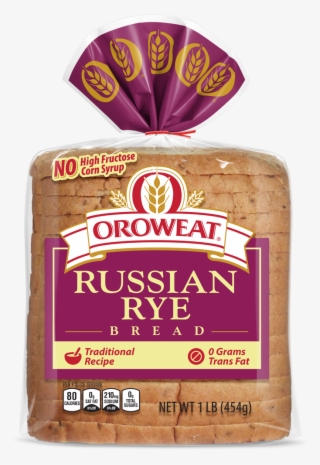 Oroweat Russian Rye Bread Package Image - Arnold Whole Wheat Bread