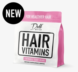 Chewable Hair Vitamins - Pink Hair Vitamins