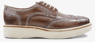 Derby Shoes Molly 1 Crust Pale Lila Rivets Xl Ginger - Sneakers