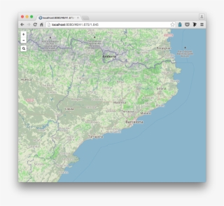 A Map Implemented Using Leaflet Web Mapping Library - Atlas