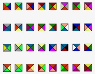 Wang 32 Tiles - Triangle