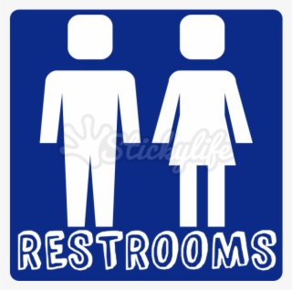 Restrooms Aluminum Sign - Sport Club Corinthians Paulista