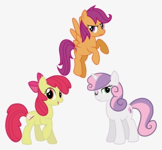 Pony Sweetie Belle Applejack Twilight Sparkle Scootaloo - Apple Bloom Sweetie Belle And Scootaloos