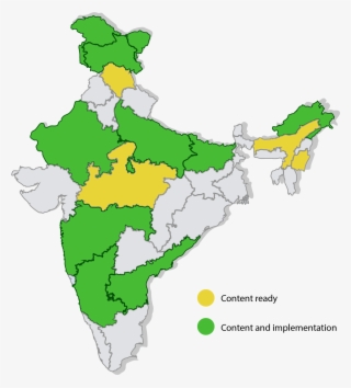 India - India Map Only State