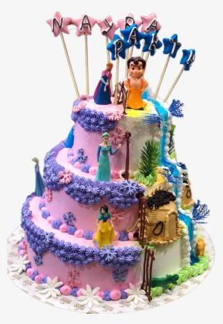 Chota Bheem In Princes Land - Birthday Cake