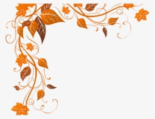 Decorations Clipart Autumn - Border Corner Frame Png