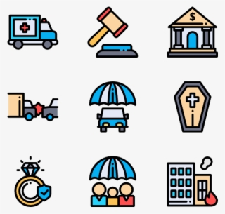 Insurance Icons Free - Iconos De Manufactura